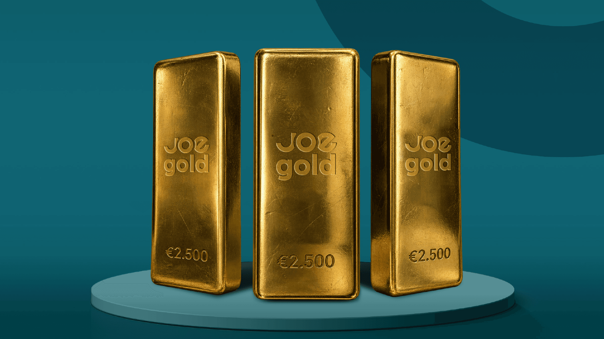 Win goud bij JOE Gold!