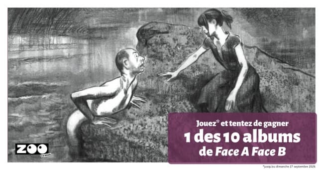 Gagnez Face A Face B, l’étonnante nouvelle BD de Blutch