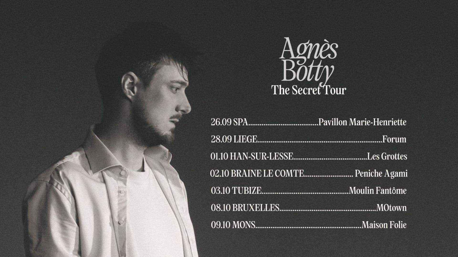 Vos places pour le nouveau projet du chanteur de Dan San