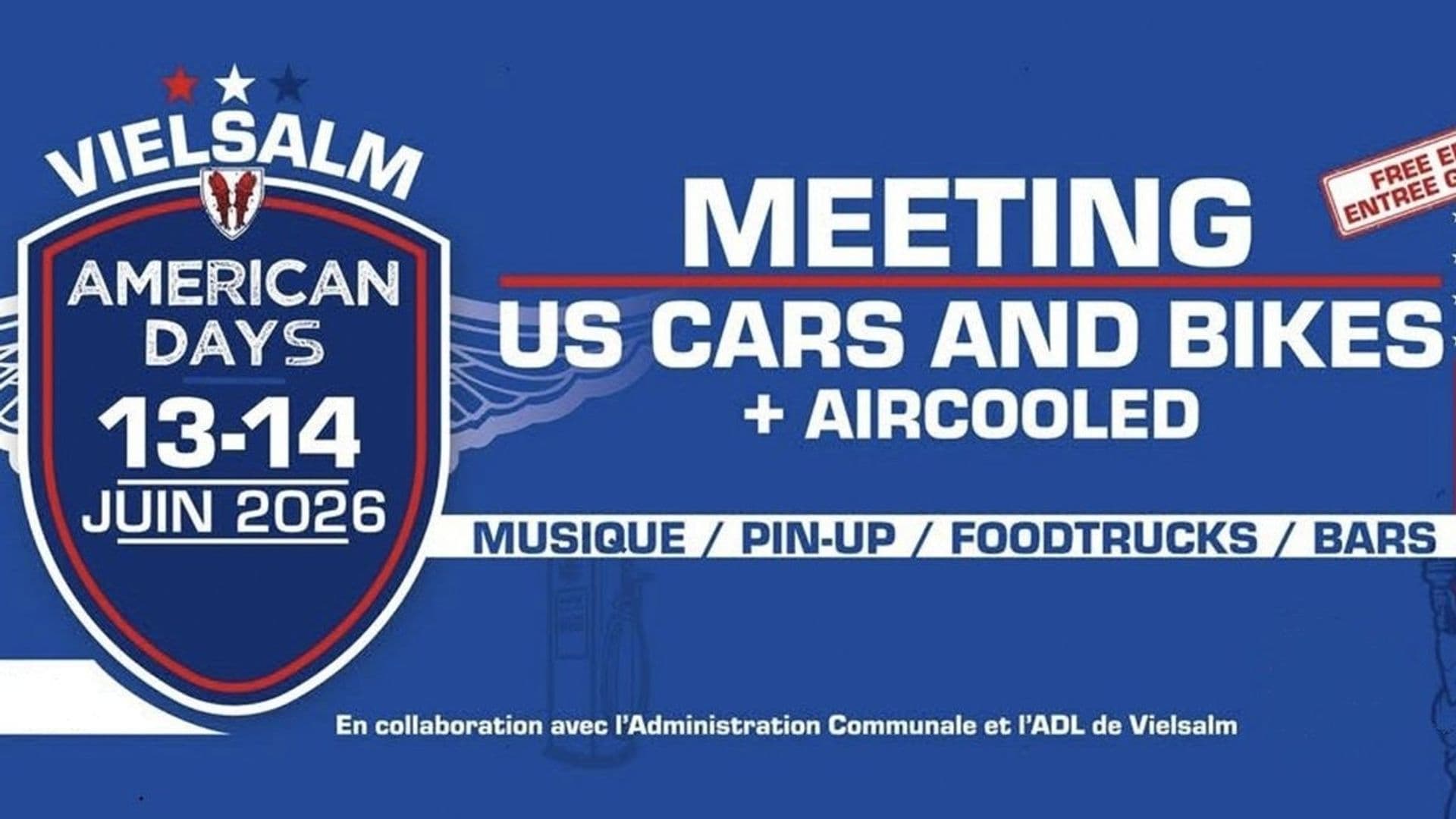 Un pack VIP pour les American Days à Vielsalm