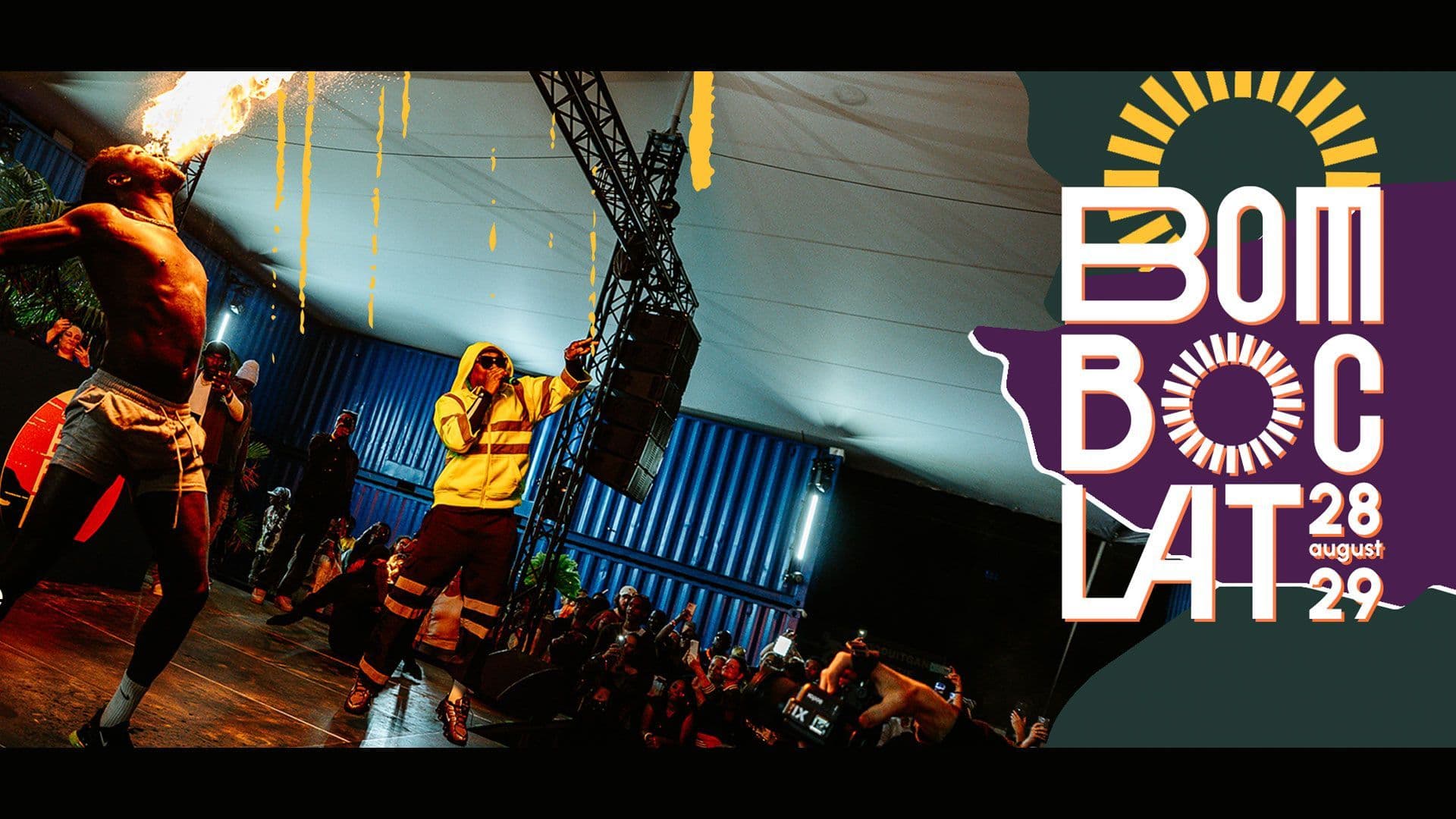 Tes places pour l'édition 2026 du Festival BOMBOCLAT grâce à TARMAC