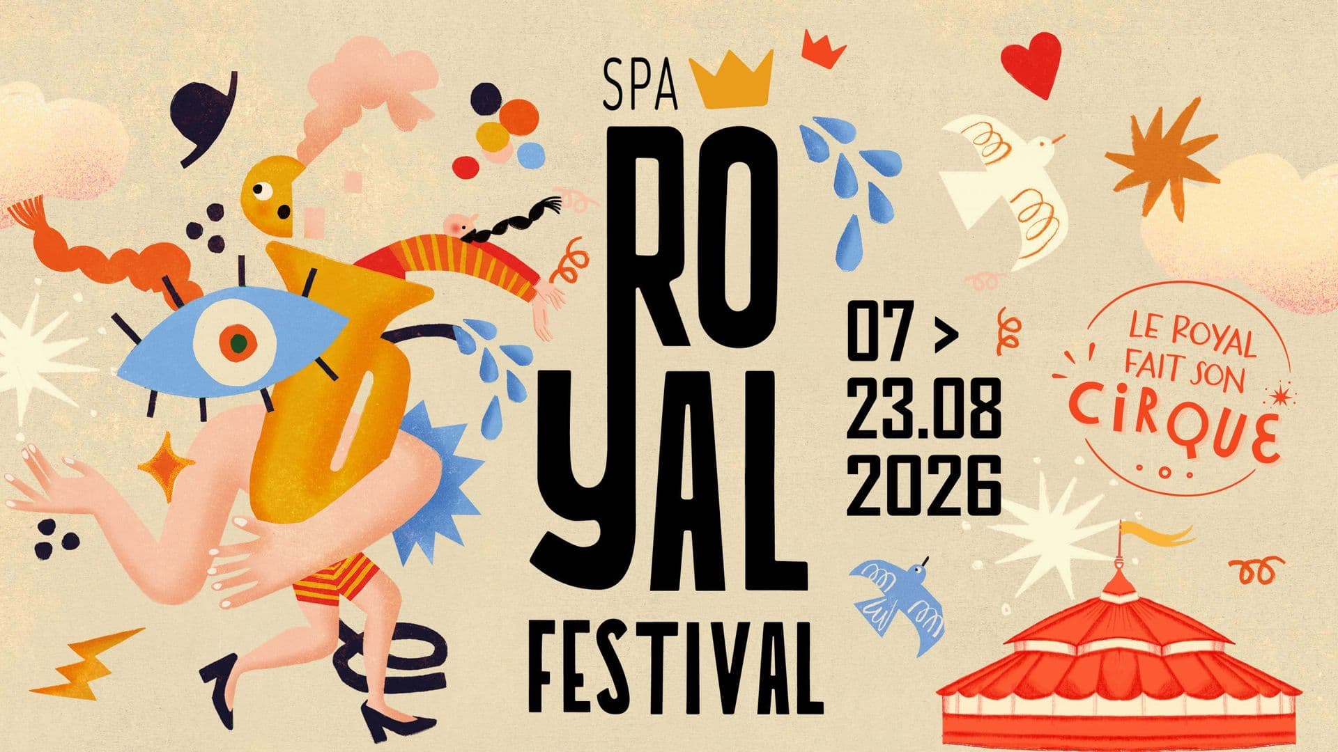 Vos places pour un spectacle au Royal festival de Spa