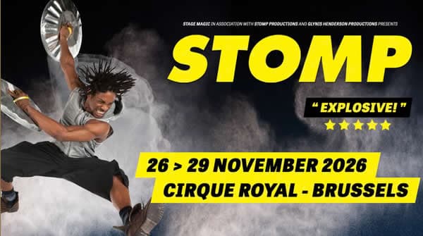 Win duo-tickets voor STOMP
