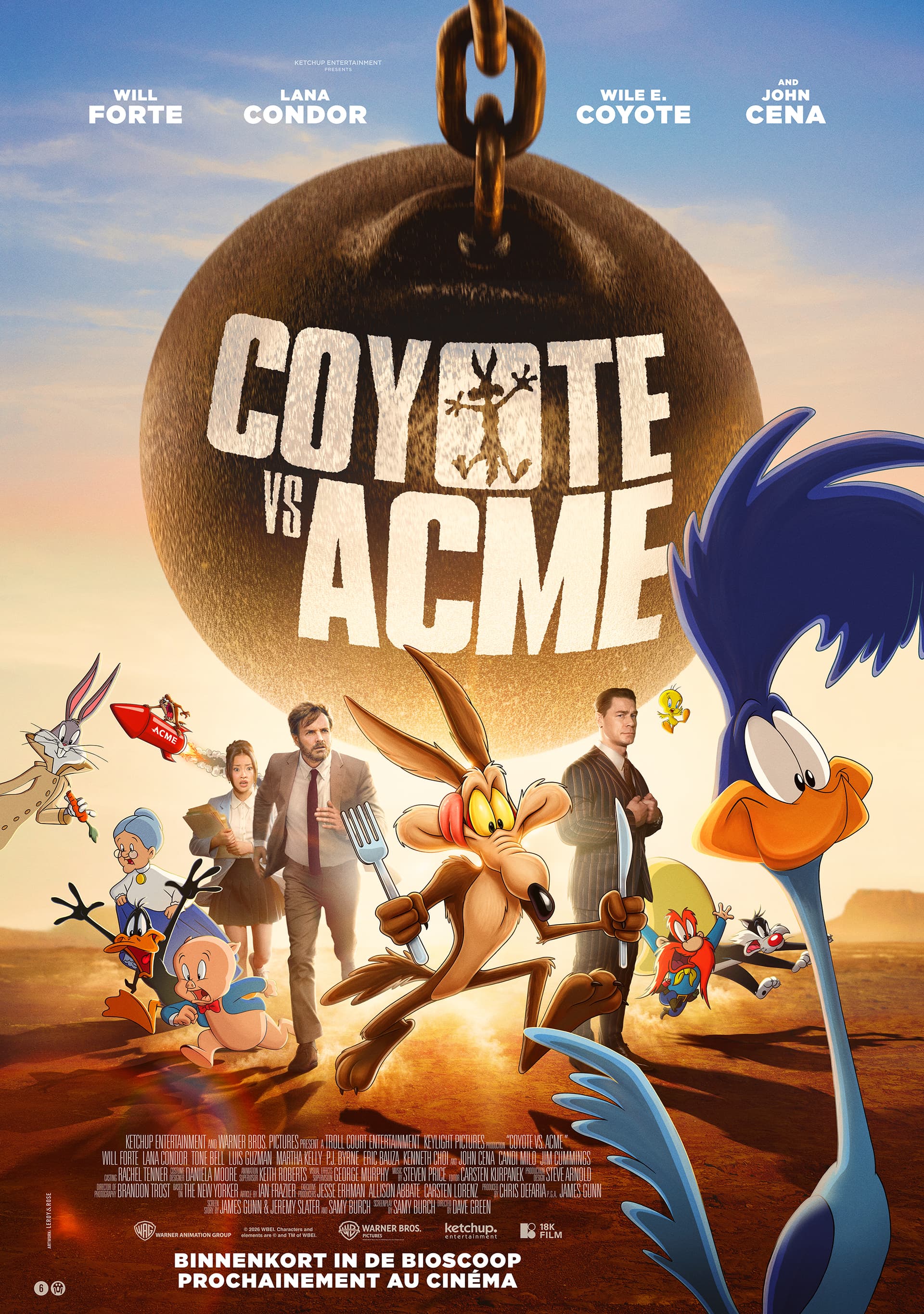 10 X 4 places pour le film Coyote VS ACME