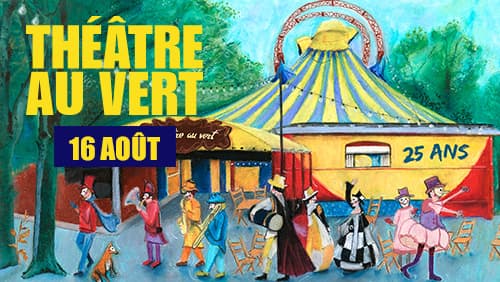 Festival Théâtre au Vert   L'aube des bulles  16/08
