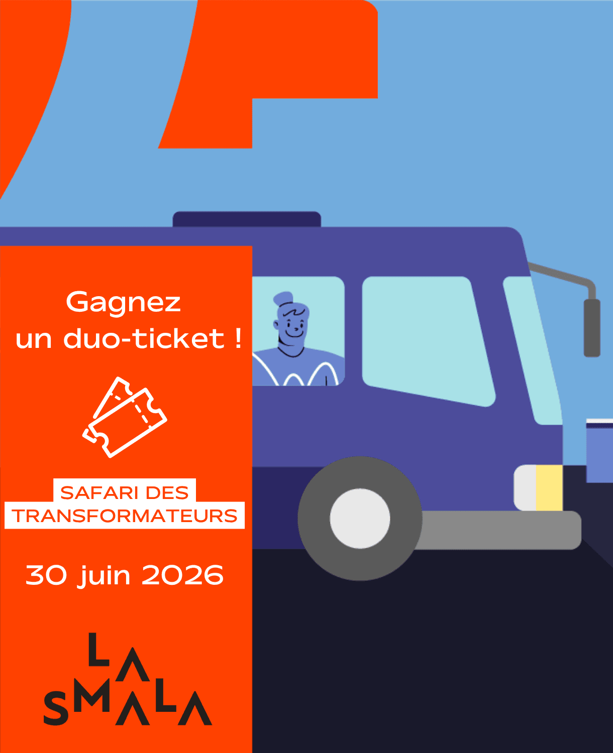 Votre duo-ticket pour le Safari des Transformateurs