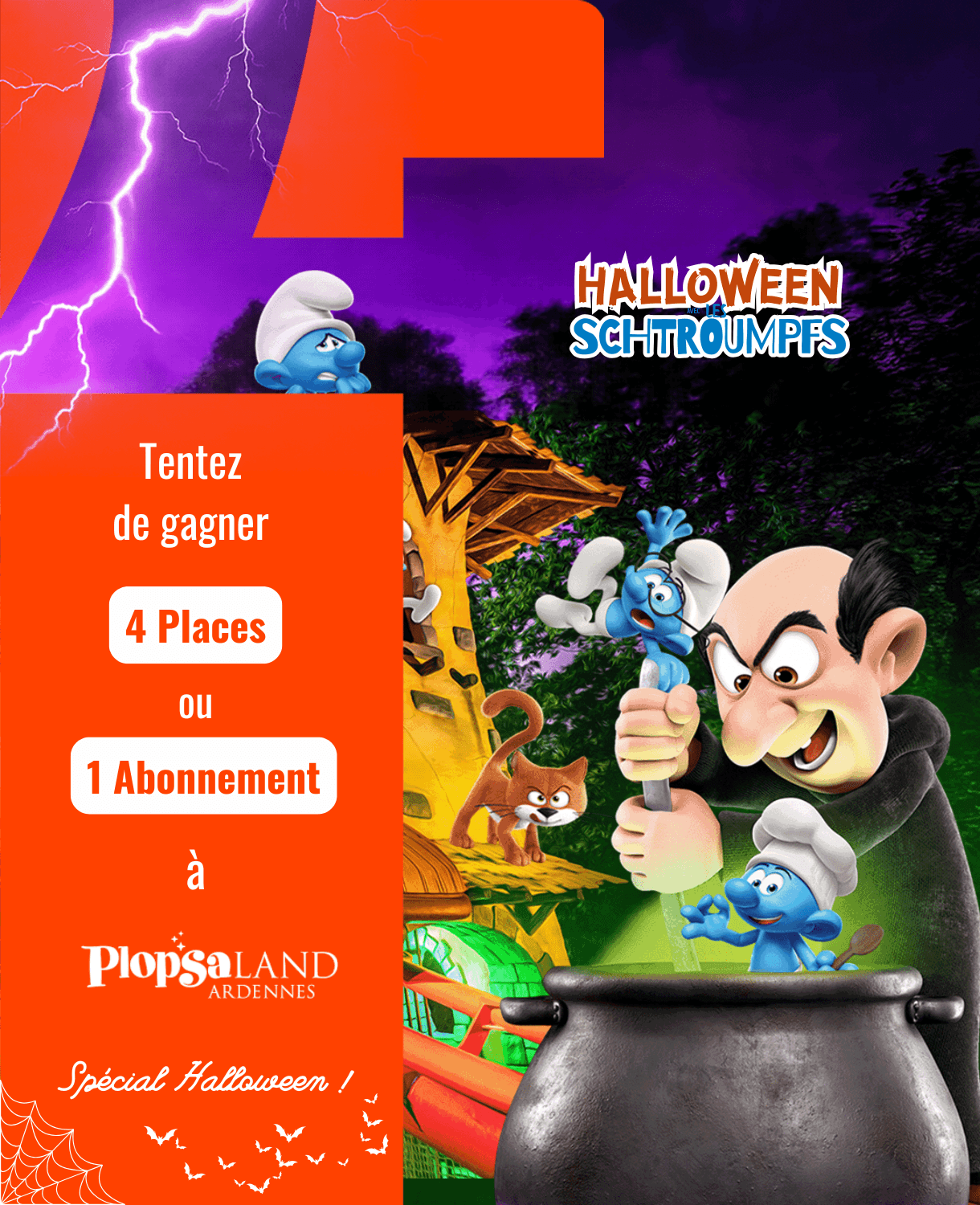 4 entrées ou votre abonnement à Plopsaland Ardennes