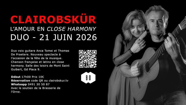 Clairobskür, l'amour en close harmony