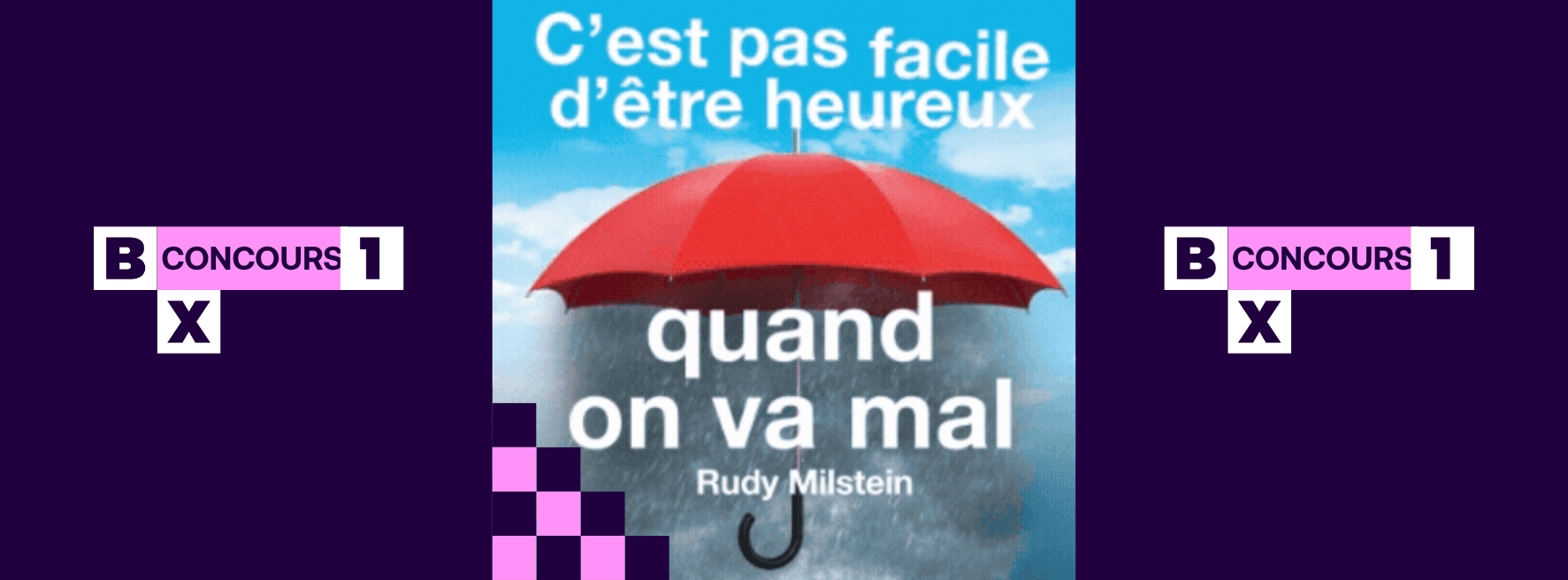 Tentez de gagner 5 x 2 places pour “C’est pas facile d’être heureux” le 6 octobre 2026 à 20h15 au Théâtre des Galeries !