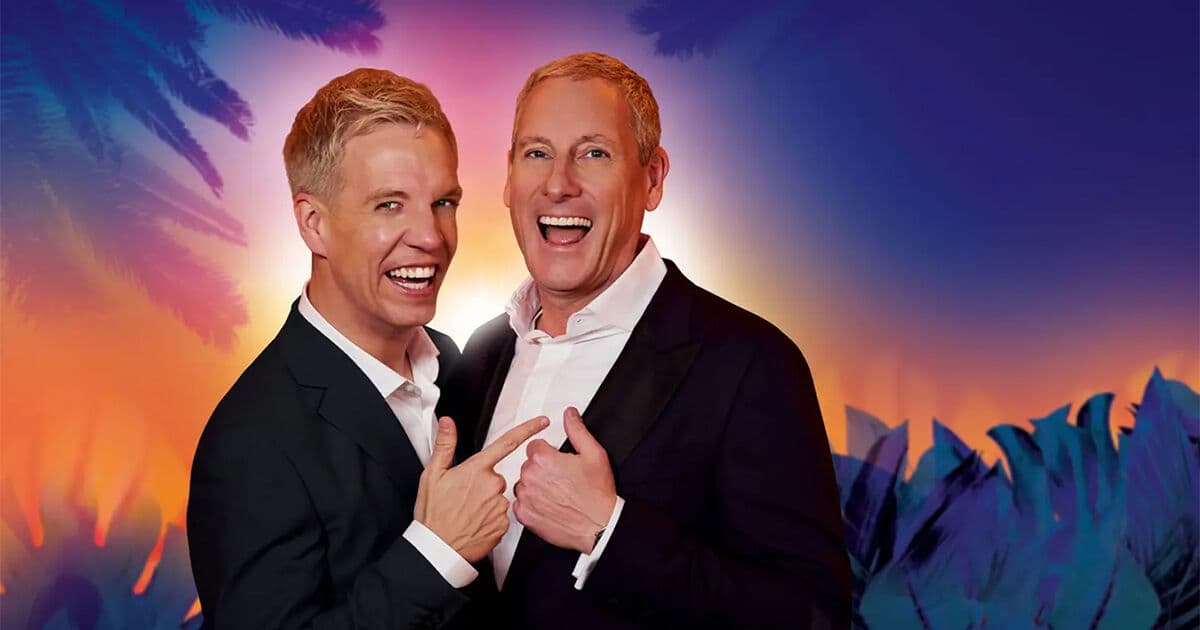 Gratis met 2 naar de Zomershow van Gert & James