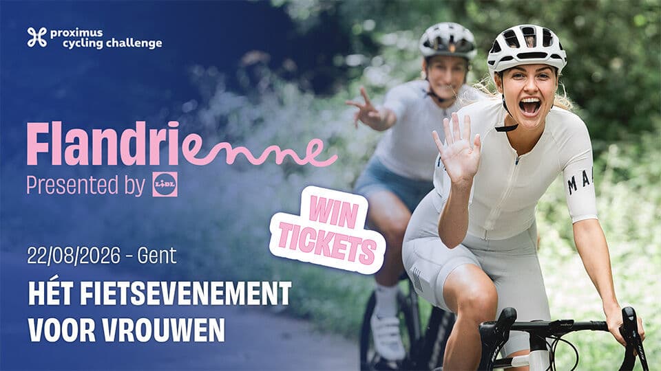 WIN: Win een duoticket voor Flandrienne, hét fietsevenement voor vrouwen