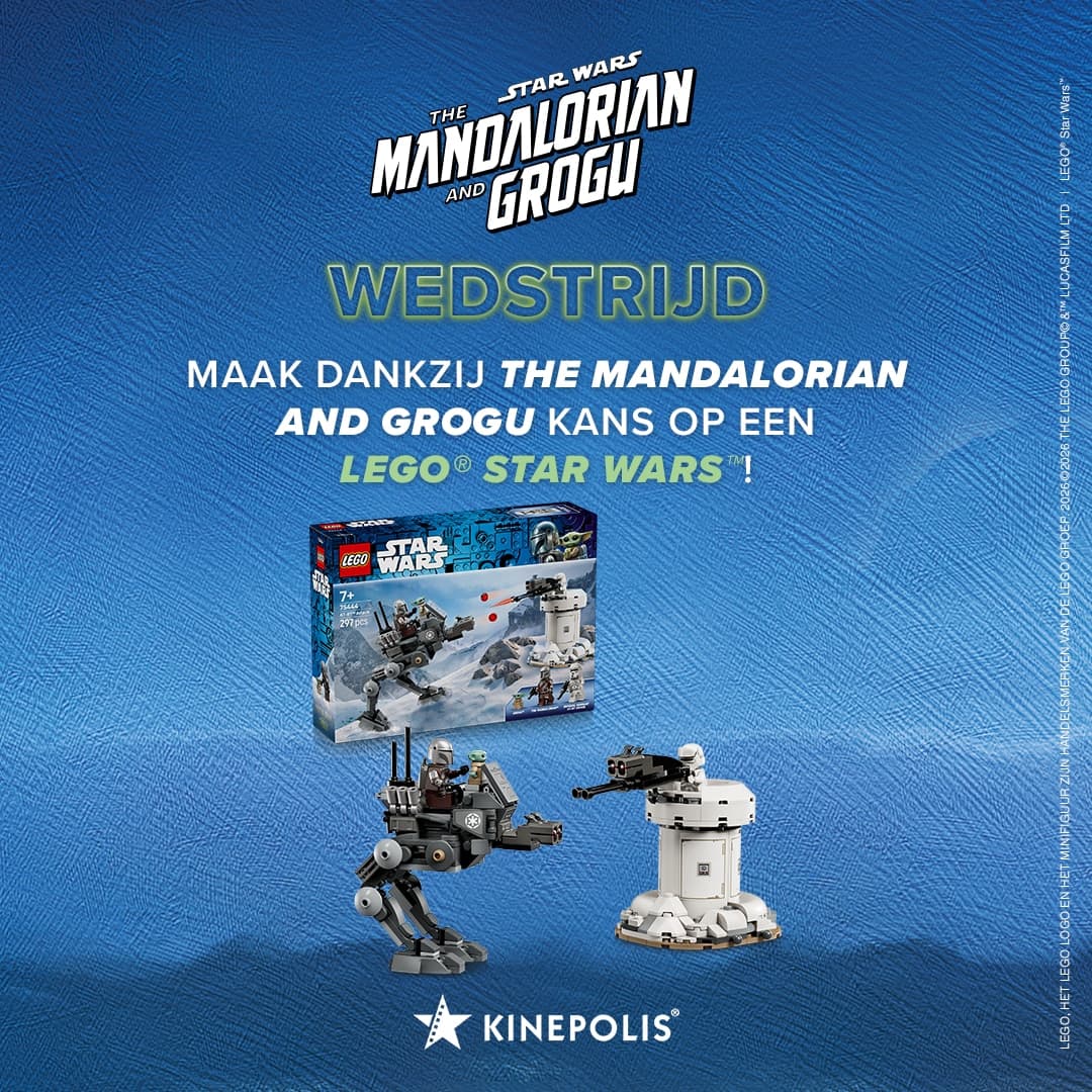 Maak dankzij The Mandalorian and Grogu kans op een Star Wars LEGO set!