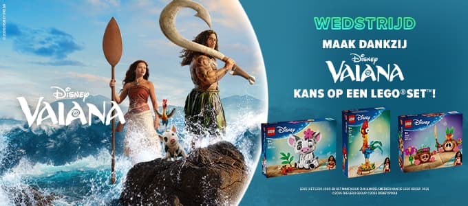 Maak dankzij Vaiana kans op een LEGO set!