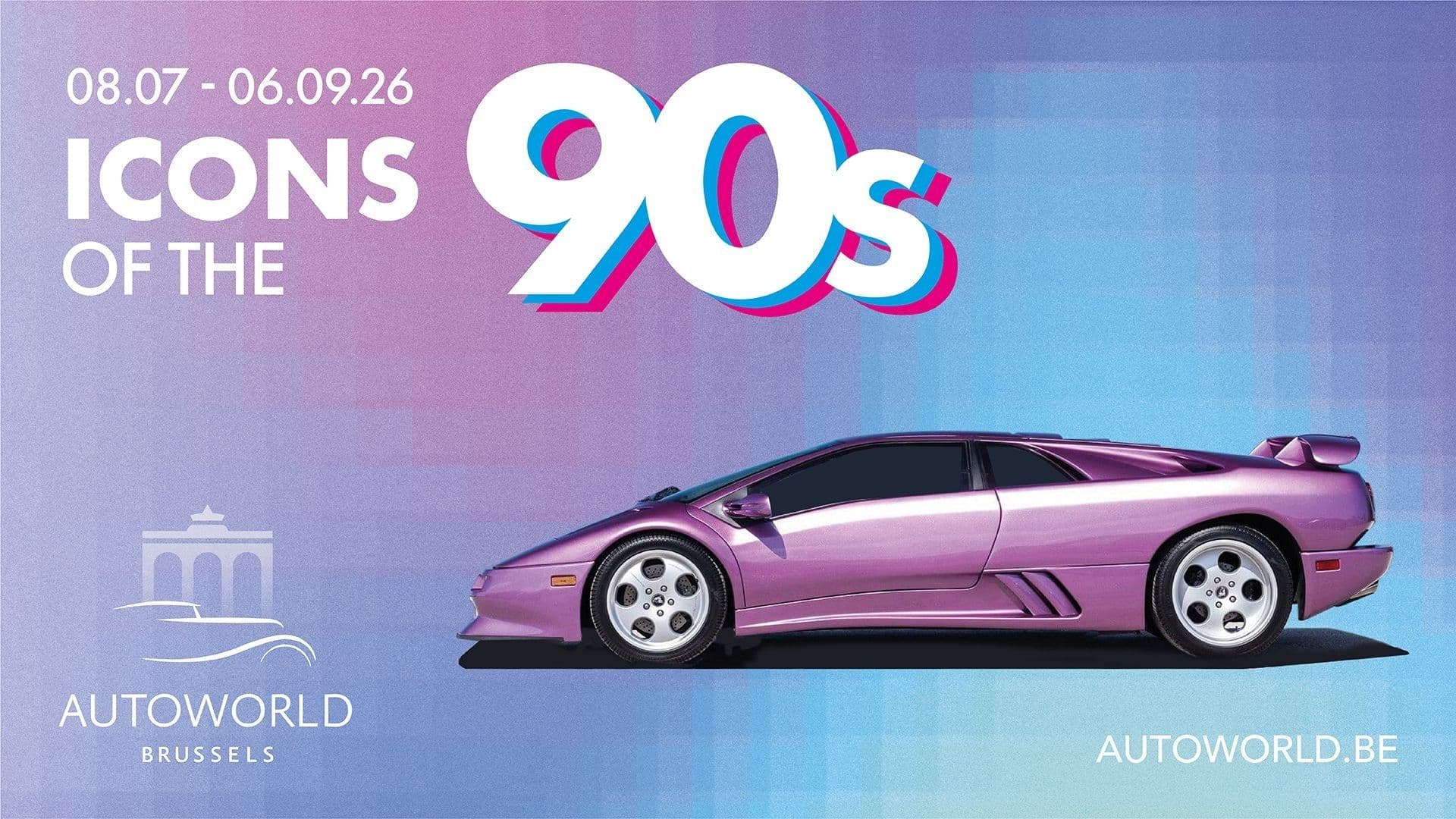 Des entrées pour l’expo "Icons of the 90’s" à Autoworld