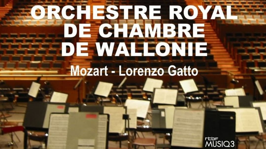 Vos places pour le concert de l'ORCW, avec Lorenzo Gatto, autour de Mozart à l’Aula Magna !