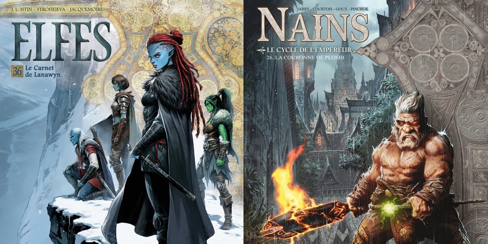 Concours BD : Elfes T.36 et Nains T.26