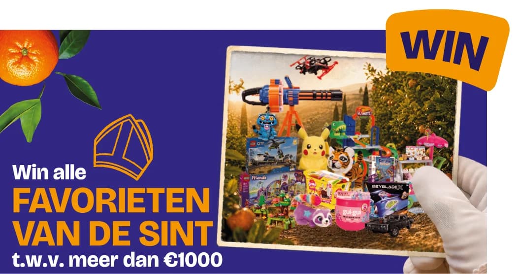 Win alle favorieten van de Sint