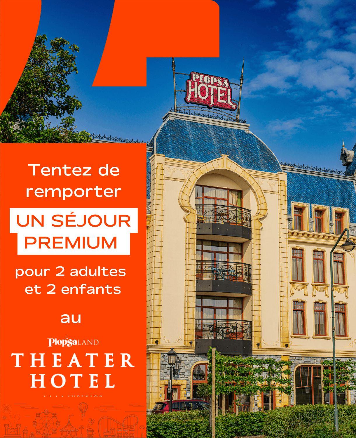 Un séjour au Plopsaland Theater Hotel de La Panne