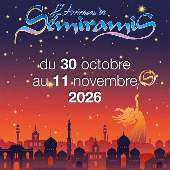 2 places pour « L'enfant des Etoiles l'anneau de Sémiramis » à la Sucrerie à Wavre le 30/10 à 20h.