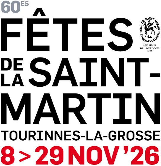 2 badges accès expositions 1 catalogue pour « Fêtes de la St Martin » à Tourinnes-la-grosse du 8/11 au 29/11.