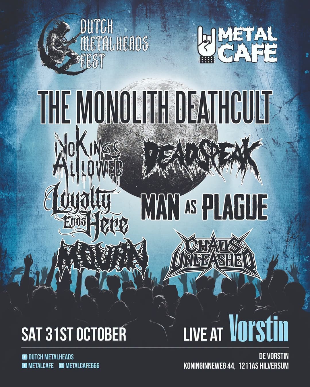 Dutch Metalheads Fest in Hilversum met The Monolith Deathcult
